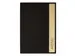 Menukaart map Sigel A4 Eco serie D.grijs/hout voor 8 blad