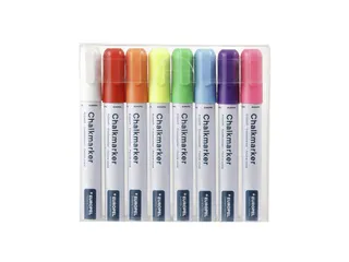 Krijtstift Europel 6mm assorti etui 8 stuks - 2