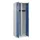 locker voor scheiding van kleding,HxBxD 1850x600x500mm,2vak