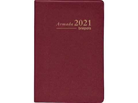 agenda Armada Seta 4-talig, bordeaux, 2027