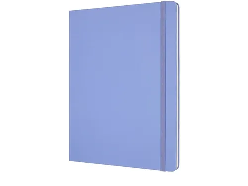 Notitieboek Moleskine XL 190x250mm lijn hard cover hydrangea blue