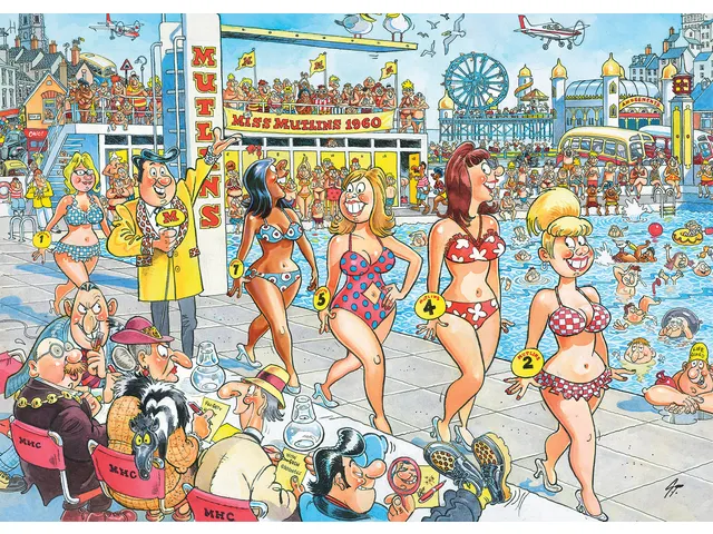 Wasgij Retro Destiny Puzzel 9 Topmodellen! 1000 stukjes