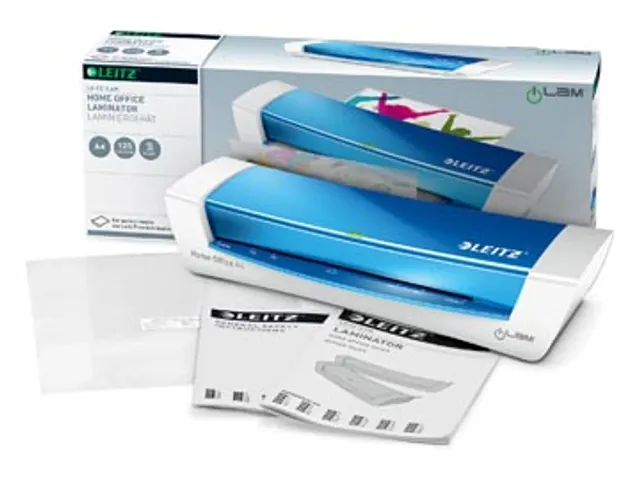 Leitz Ilam Home Office Lamineermachine Voor Ft A4, Blauw