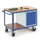 kastwagen,draagverm. 600kg,2etage(s),laadvl. LxB 1150x700mm,houtplaat