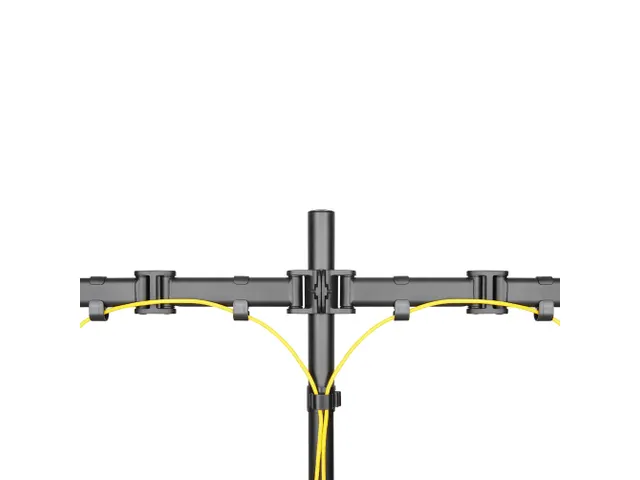 Monitorarm 2 Schermen 27inch Zwart Nm-d135dblack