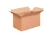 Boîte américaine pliable Simple cannelure B Brun 500x300x150mm 20pcs