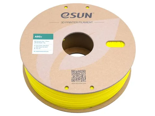 eSUN 3D printer Filament ABS+ 1,75mm Geel 1kg