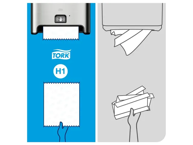 Tork 460001 H1 Image Line Matic Handdoekrol Dispenser sensor RVS