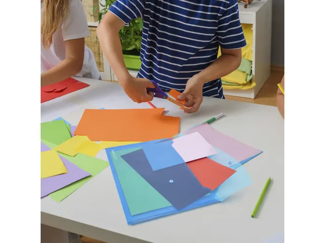 documentenmappen A4+ assorti 10 stuks