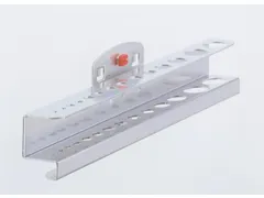 Boorhouder Voor Geperforeerde Platen Voor 28Stuks Aluminium-Kleurig