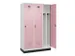 locker voor scheiding van kleding,HxBxD 1950x1200x500mm,3vak
