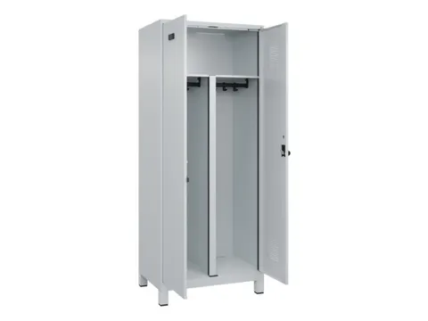PBM-locker,HxBxD 1950x800x500mm,2vak,vak B 400mm,draaigrendel