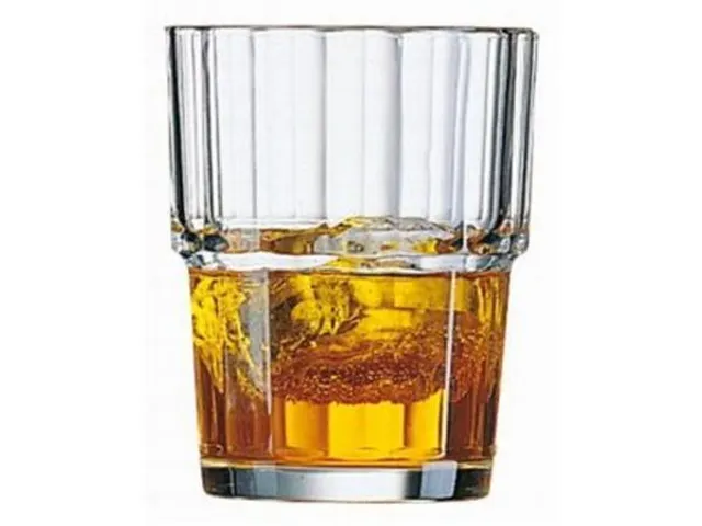Arcoroc Norvege Tumbler 20cl gehard glas stapelbaar, doos 6 stuks
