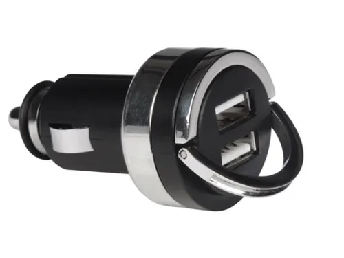 USB-Lader Voor DE Auto Met 2 x USB-Aansluiting (5 V - 4.2 A) - 21 W MA
