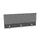 opzetpaneel bureau aanbouw achter MS-donkergrijs BN8078-grijs 1400mm