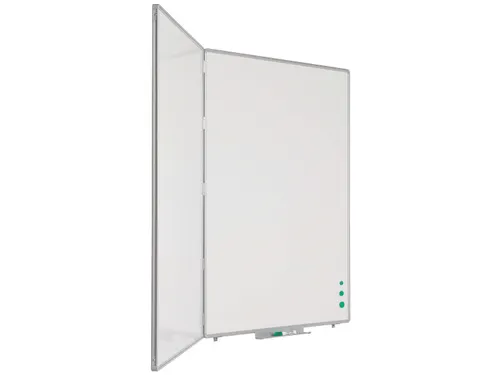 Smit Visual Drievlaksbord 120x180cm Emaille wit RC-10