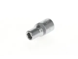 20 5.5 Stekkerdoos 1/4 inch,zeskant,5,5mm - 1