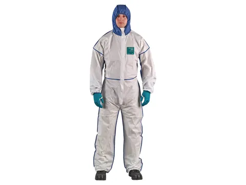 Ansell Alphatec 1800 Comfort disposable overall, wit, maat XL, per stu