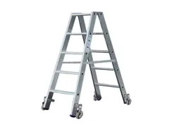 Verrijdbare Boktrap Aluminium L 1 29M 2X5Treden