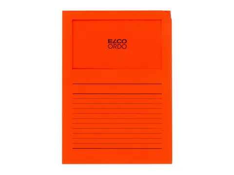 Map Elco Ordo Classico mvenst A4 120gr 220x310mm oranje 100st verp1002