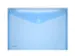 enveloptas blauw A4 liggend met klittenbandsluiting