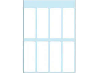 HERMA 3749 Universele etiketten 20x50mm Wit 56 stuks - 2