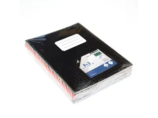 Schrift Kangaro A5 ruit 10mm 80pagina's 60gram 10 stuks assorti - 12