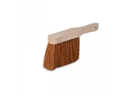 Handstoffer cocos hout ongelakt 30cm