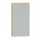 Kantoorkast 1920x1000x430mm Decor Romp Beuken Decor Front Lichtgrijs
