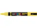 Uni Posca paintmarker PC-5BR 1 - 4 mm penseel geel