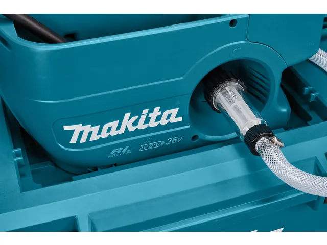 Makita LXT 2x18 V Hogedrukreiniger 80bar excl. accu's en lader