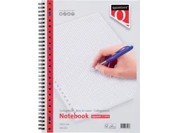 Collegeblok Quantore A4 ruit 5mm 23-gaats 100vel 70gr