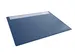 Sous-main PP avec calendrier rabat transparent 650x500mm bleu