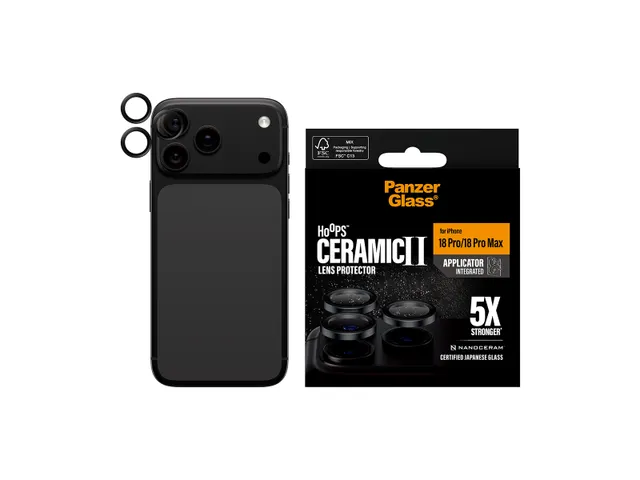 PanzerGlass Hoops Ceramic Camera Lens Protector iPhone 18 Pro | 1