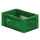 Euronorm Stapelkrat Groen 120x300x200mm 4.1l Bodem Gesl