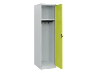 schoollocker,HxBxD 1530x400x500mm,1vak,vak B 400mm,draaigrendel - 1