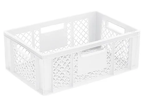Euronorm Stapelkrat Hxlxb 220x600x400mm 43liter Open Wit