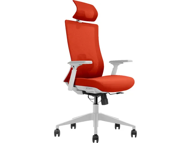 Siège de bureau ERGO approuvé EN 1335 orange