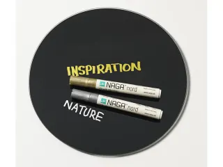 Krijtmarker 4,5mm Naga set a 2 st. goud - 6