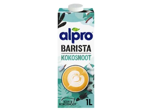 Kokosdrank Alpro Barista lactose- en glutenvrij pak 1 liter