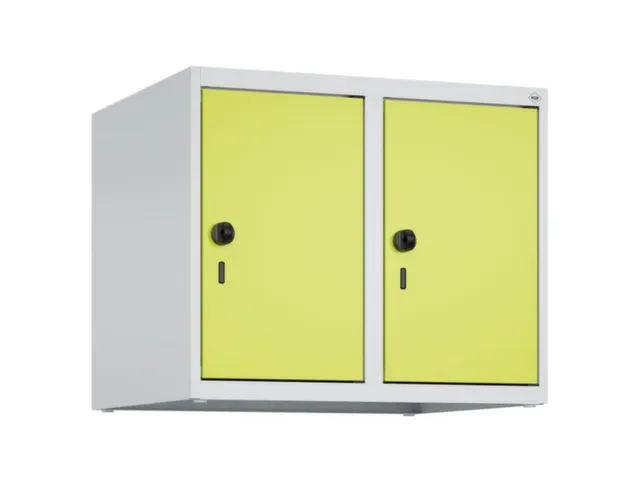 opzetkast,v. locker,2vak.,vak B 300mm,HxBxD 500x600x500mm,draaigrendel