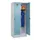 locker,HxBxD 1950x800x500mm,2vak,vak B 400mm,draaigrendel,sokkel
