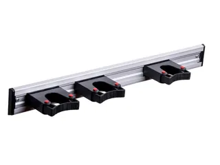 Wandhouder Toolflex met klemmen 50cm 3x ø 20/30 mm - 2