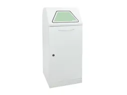 afvalverzamelaar,niet-brandbaar,1x120l,HxBxD 1100x450x450mm
