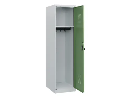 schoollocker,HxBxD 1530x400x500mm,1vak,vak B 400mm,draaigrendel