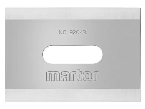 Reservemes Martor rechthoekig nr. 92043 10 stuks