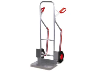 Sledesteekwagen 200kg Hxb 1305x570mm Aluminium Massief Rubber Banden - 1