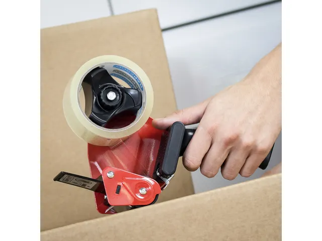 Tapedispenser Rapesco Germ-Savvy 960 antibacterieel zwart + tape