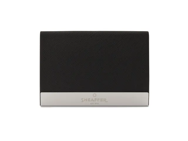 Balpen Giftset SHEAFFER 100 G9313 Glossy black barrel- brushed nickel