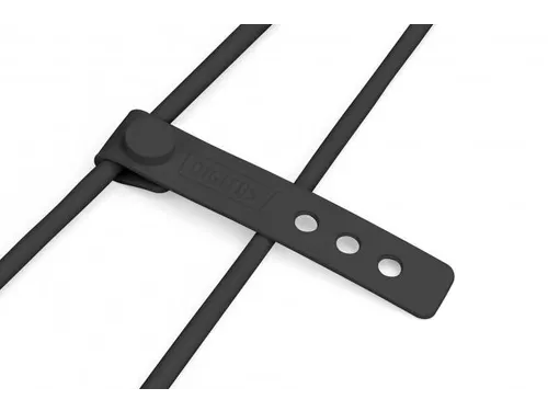 USB-C siliconen oplaadkabel USB-A USB-C 0,5m USB 2.0 60W zwart